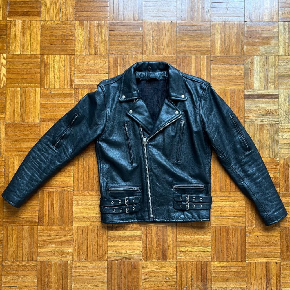 AYP Black Leather Jacket